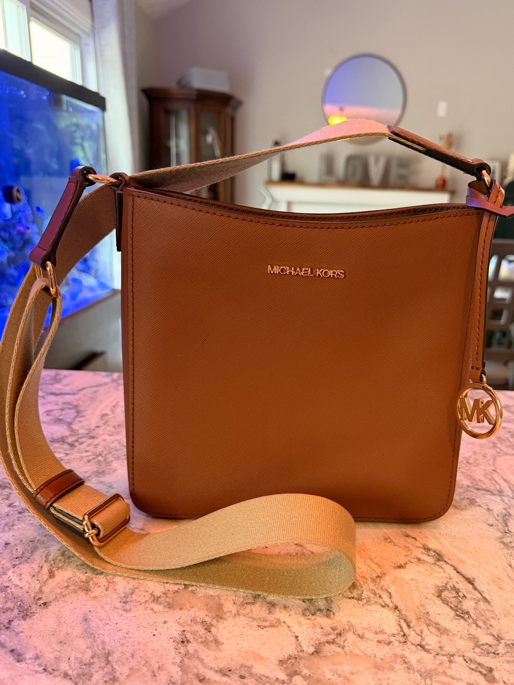 Michael Kors Jet Set Travel Small Messenger Bag